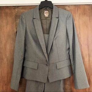 NWT Anne Klein Grey Suit